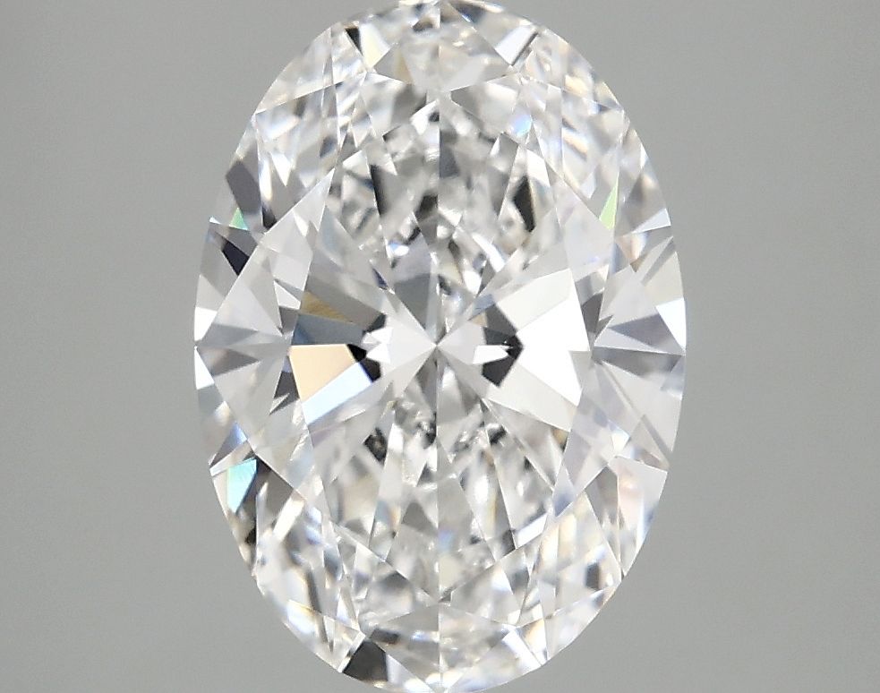 2.97 ct. oval Lab Grown Diamond front image