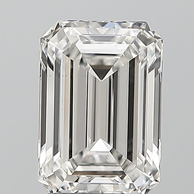 1.55 ct. emerald Lab Grown Diamond front image