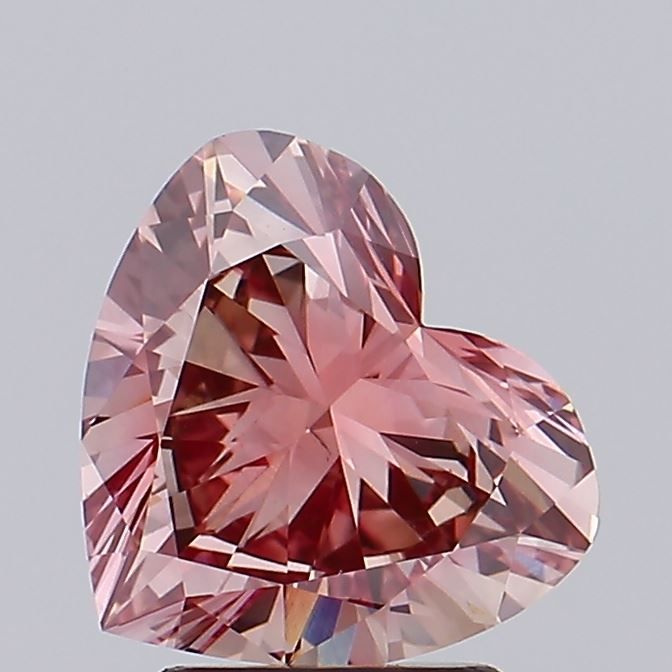 2.43 ct. heart Lab Grown Diamond front image