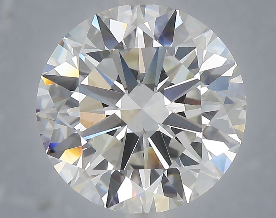 6.02 ct. round Lab Grown Diamond front image