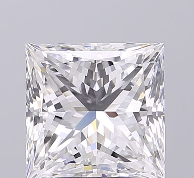 3.03 ct. princess Lab Grown Diamond front image