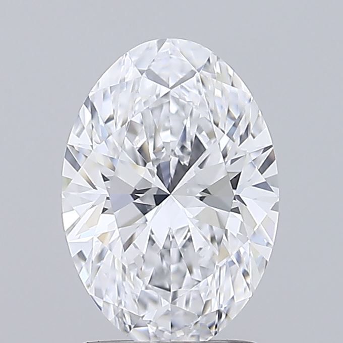 1.72 ct. oval Lab Grown Diamond front image