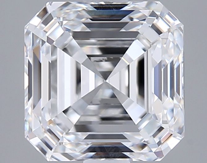 2.23 ct lab-grown Asscher Diamond