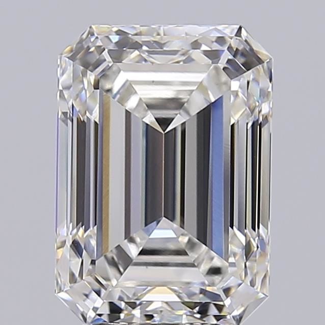 5.08 ct. emerald Lab Grown Diamond front image