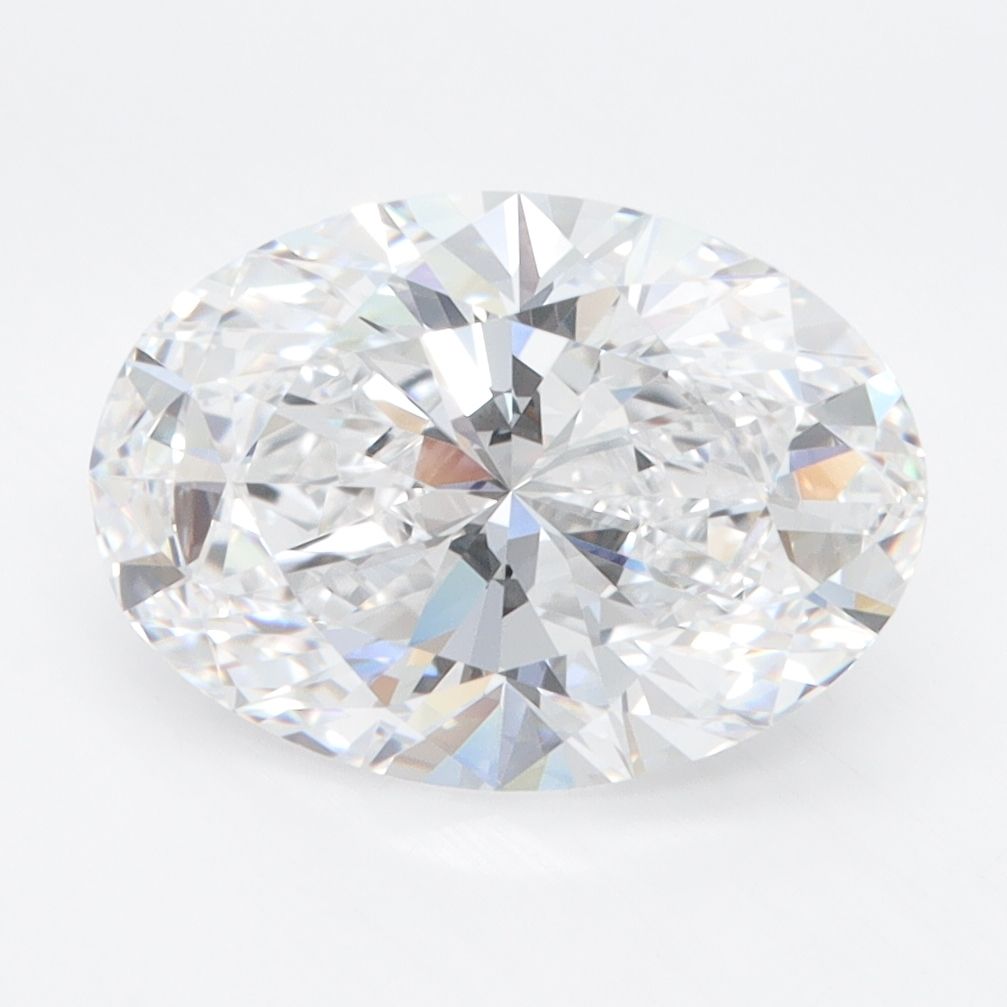 3.09 ct. oval Lab Grown Diamond front image