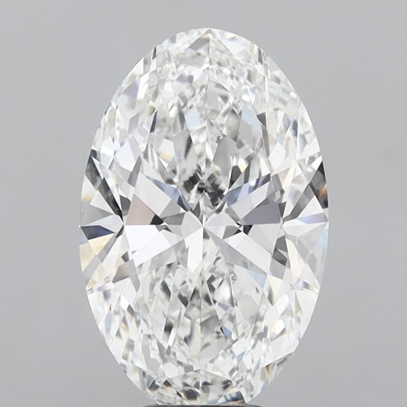 6.50 ct. oval Lab Grown Diamond front image