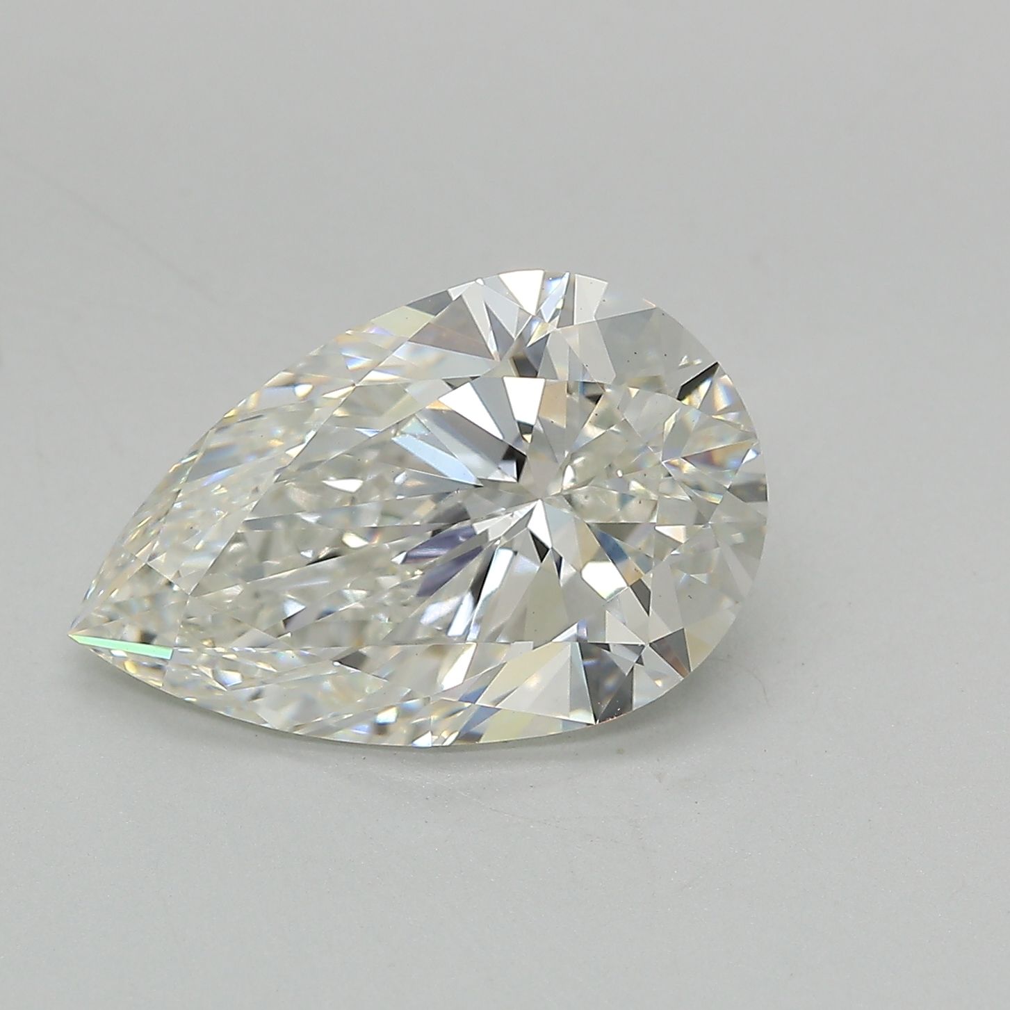 5.24 ct. pear Lab Grown Diamond front image