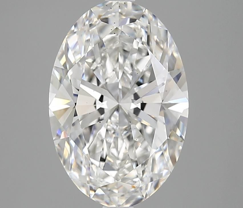3.23 ct. oval Lab Grown Diamond front image