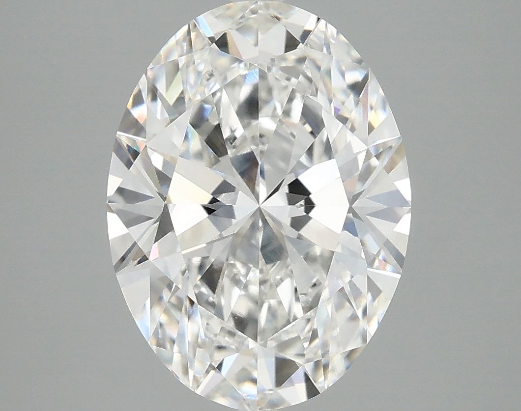 3.87 ct. oval Lab Grown Diamond front image