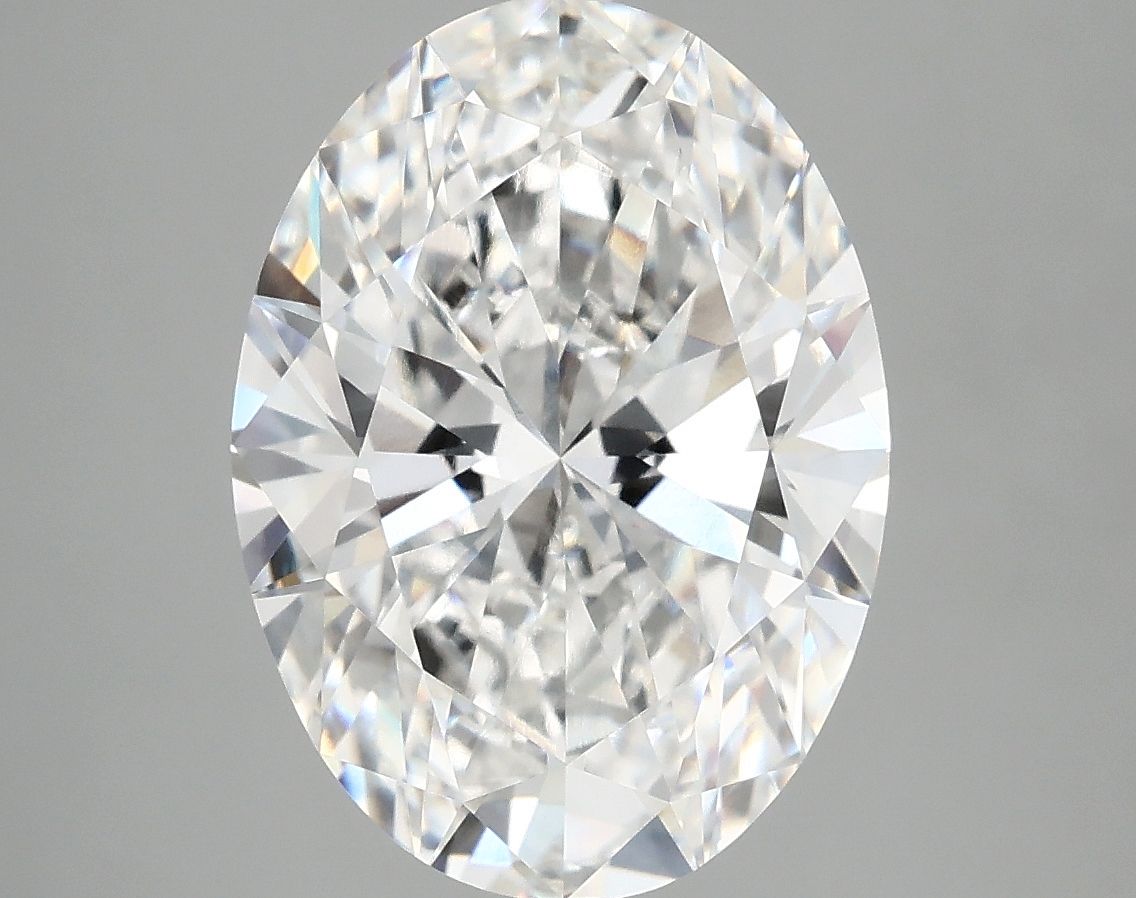 5.08 ct. oval Lab Grown Diamond front image