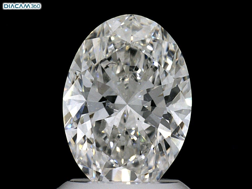 1.50 ct. oval Lab Grown Diamond front image