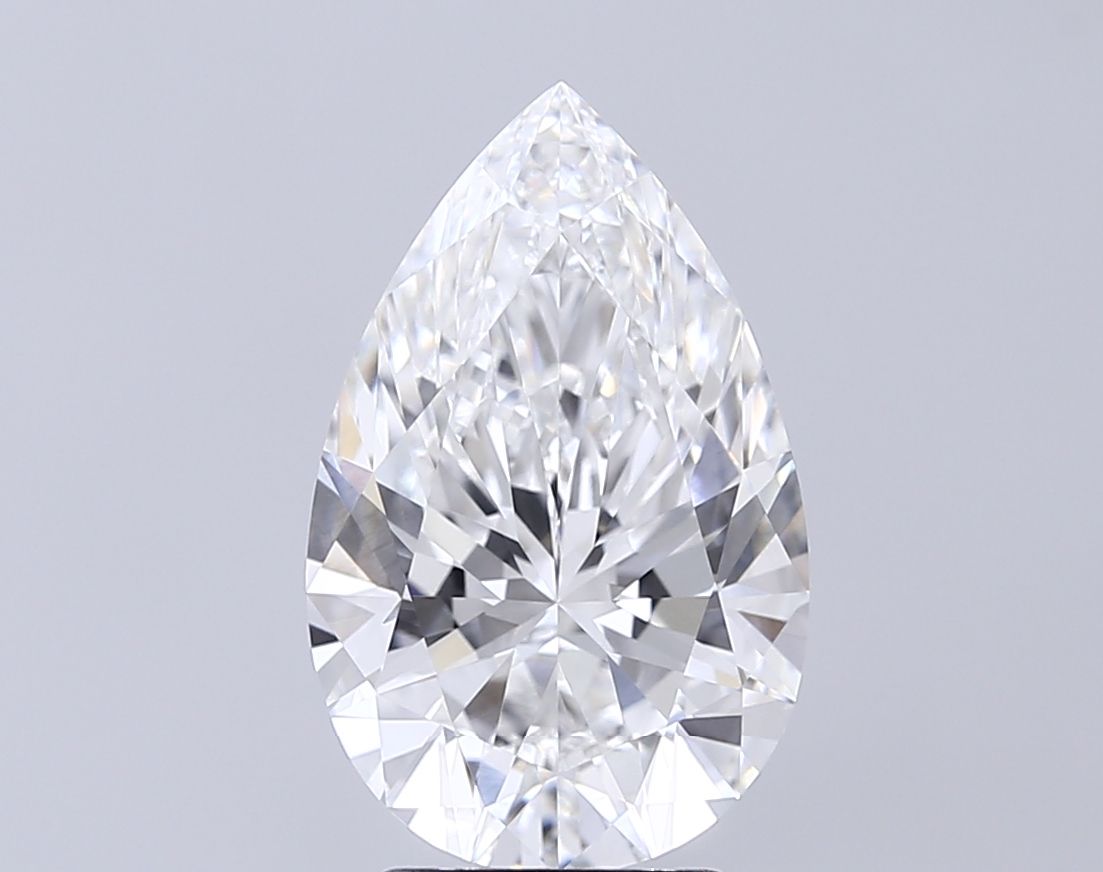 4.09 ct. pear Lab Grown Diamond front image
