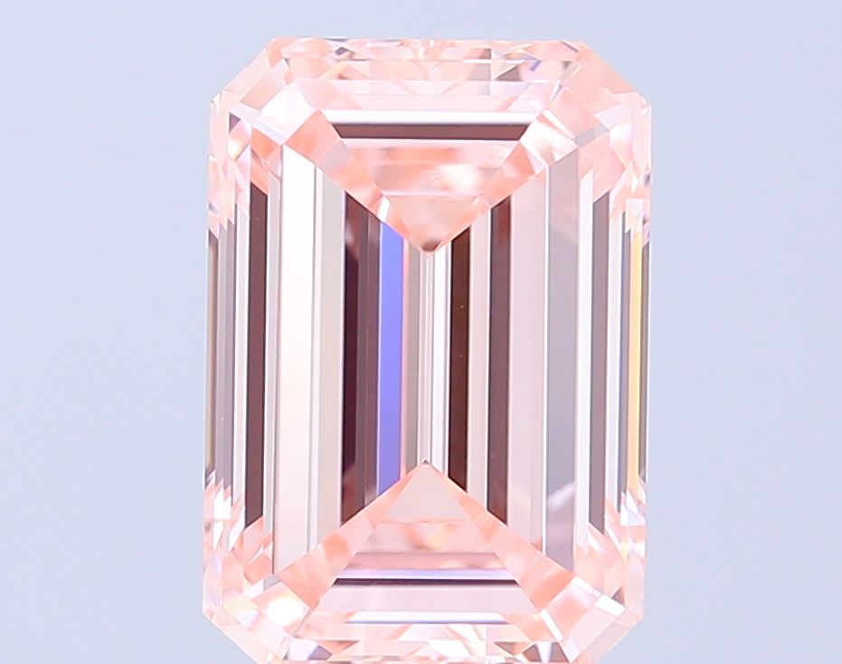 6.02 ct. emerald Lab Grown Diamond front image
