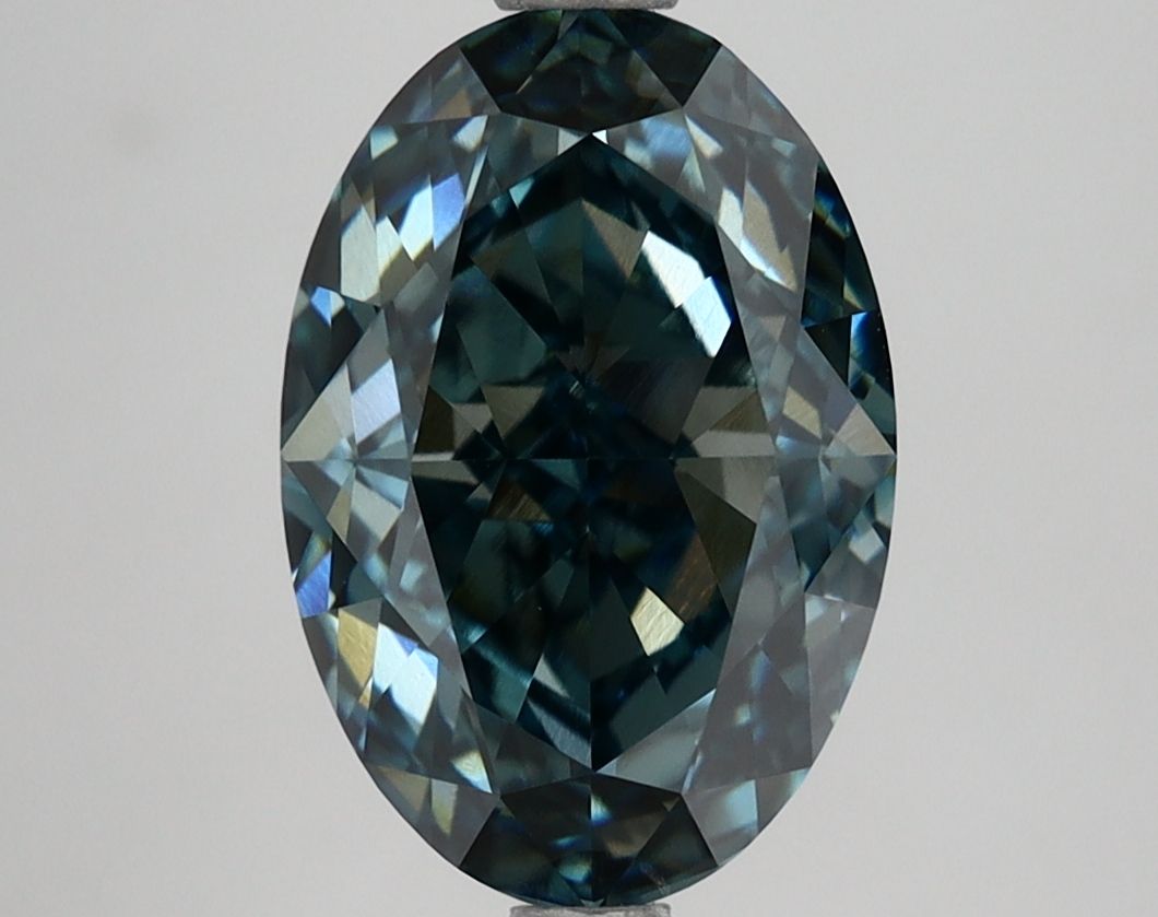 3.81 ct. oval Lab Grown Diamond front image