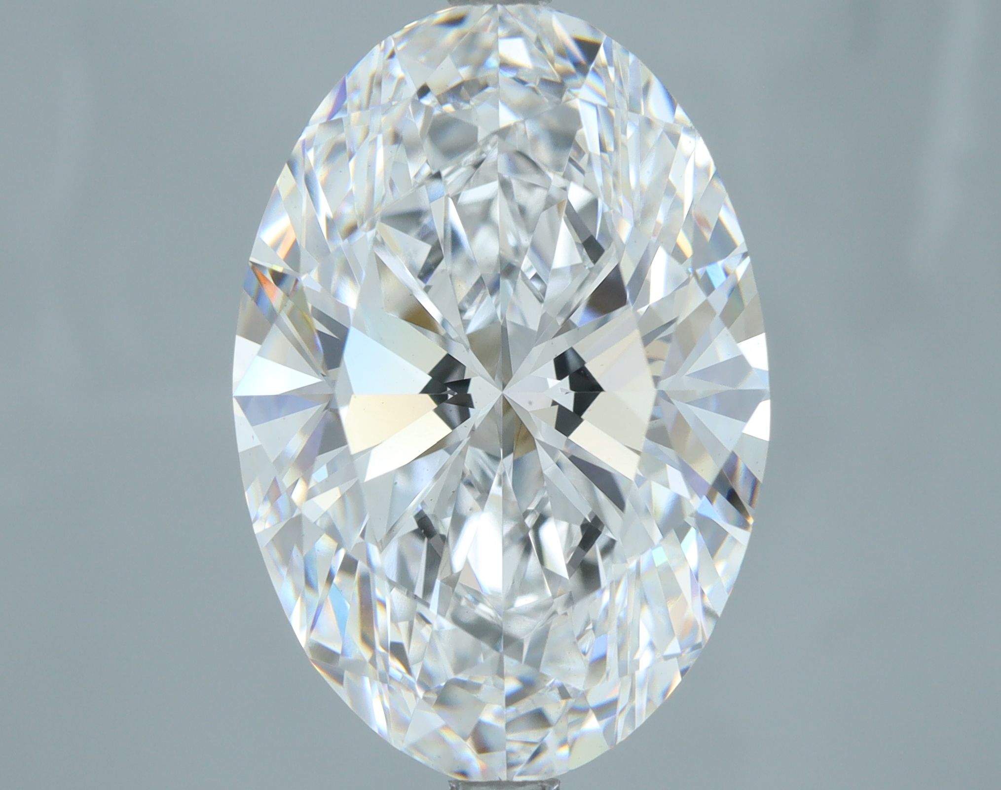 7.50 ct. oval Lab Grown Diamond front image