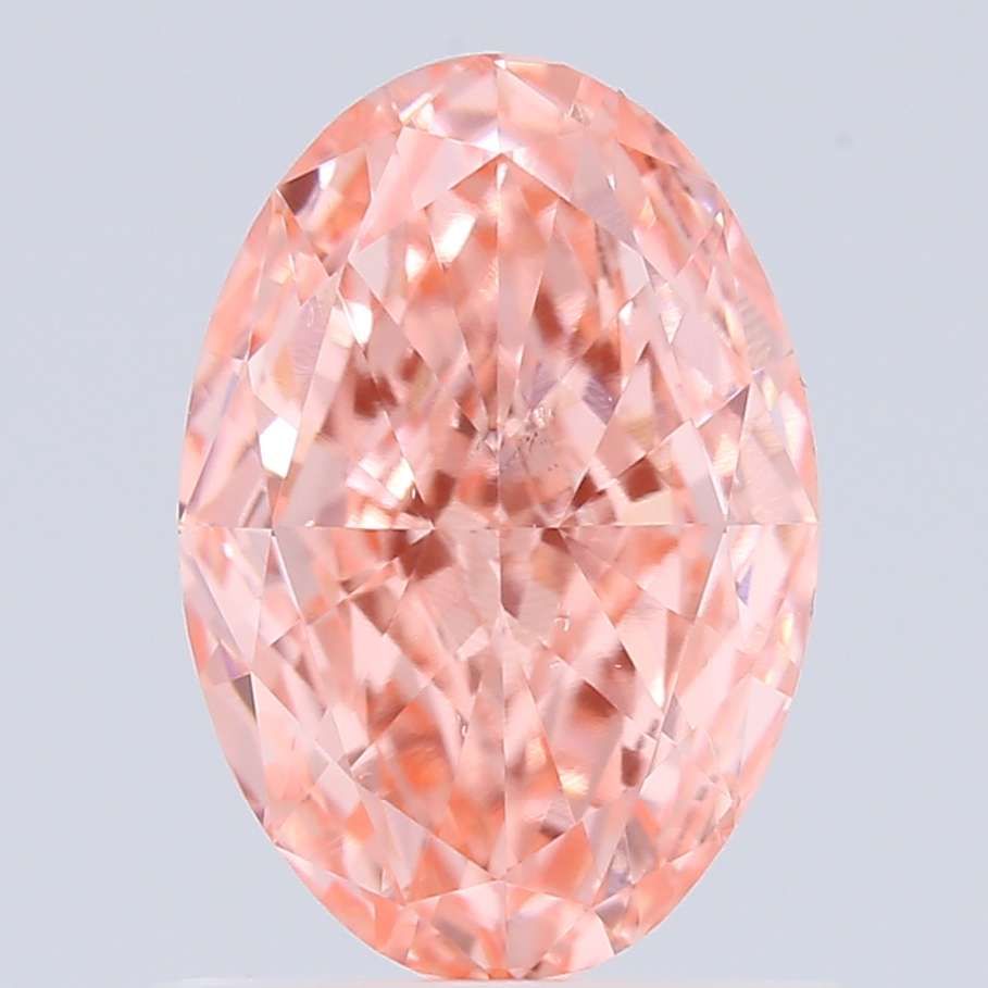 1.0 CT Fancy Vivid Pink OVAL
