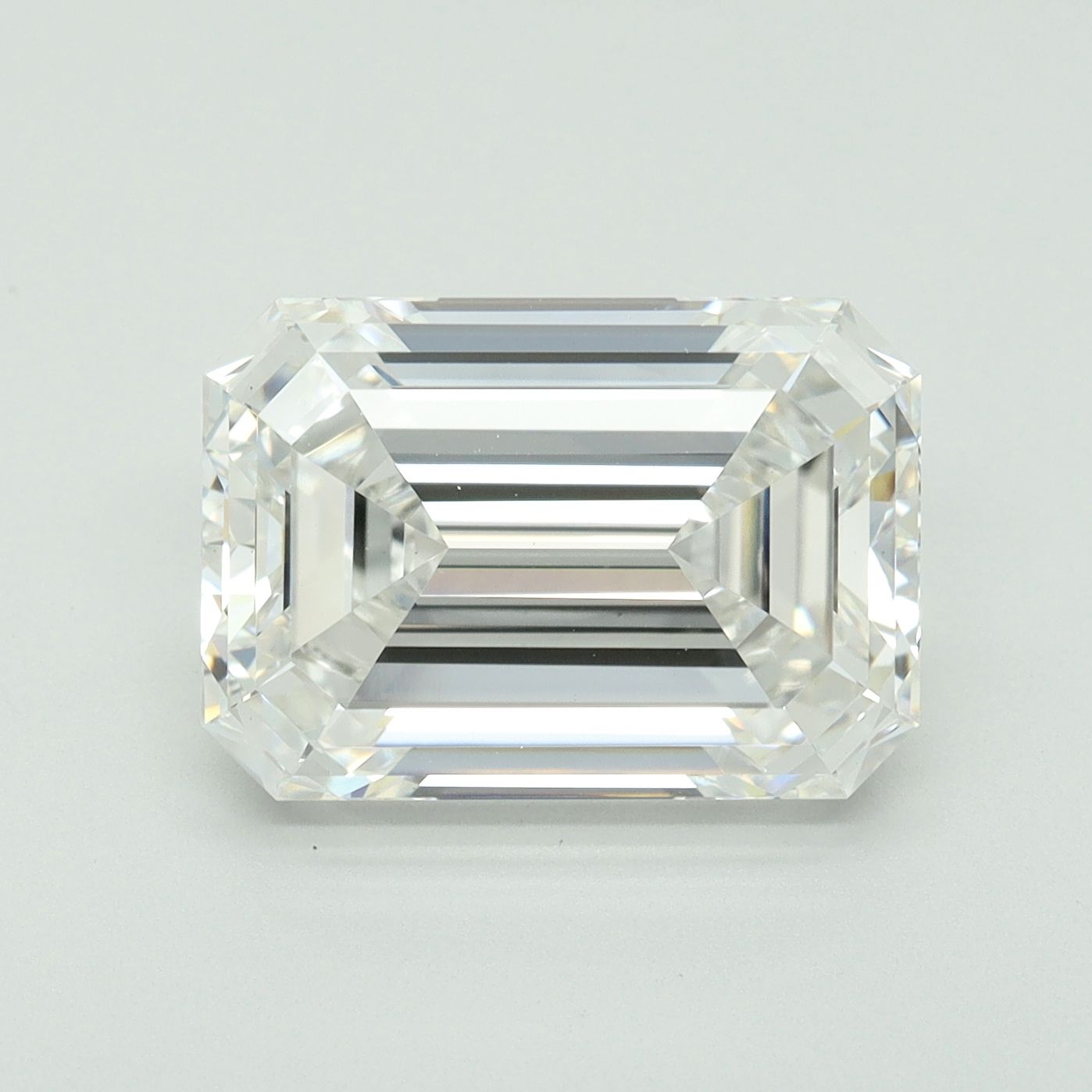 6.07 ct. emerald Lab Grown Diamond front image