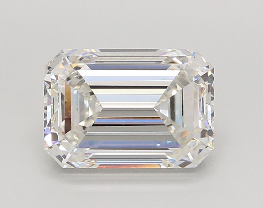 2.85 ct. emerald Lab Grown Diamond front image