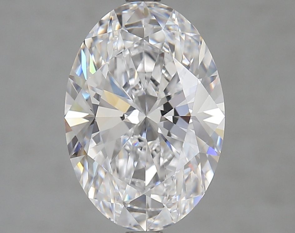 3.32 ct. oval Lab Grown Diamond front image
