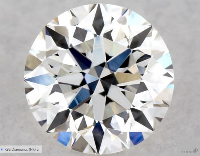 0.56 ct Round diamond
