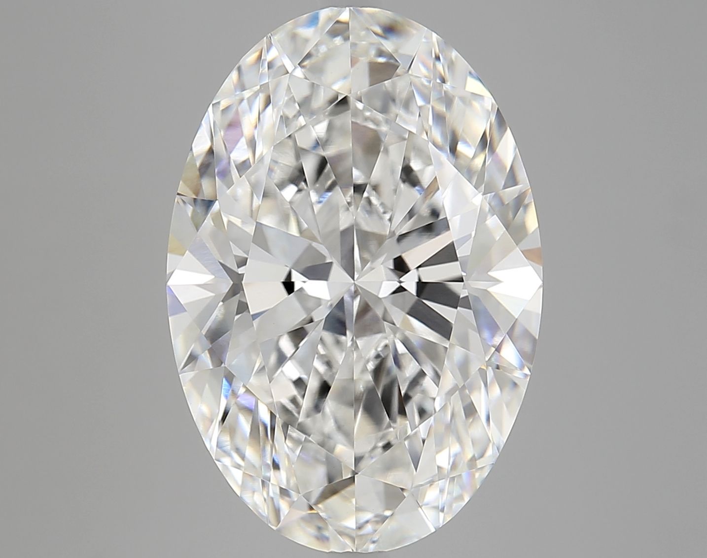 9.09 ct. oval Lab Grown Diamond front image