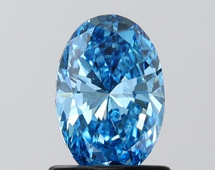 1.0 CT Fancy Vivid Blue OVAL