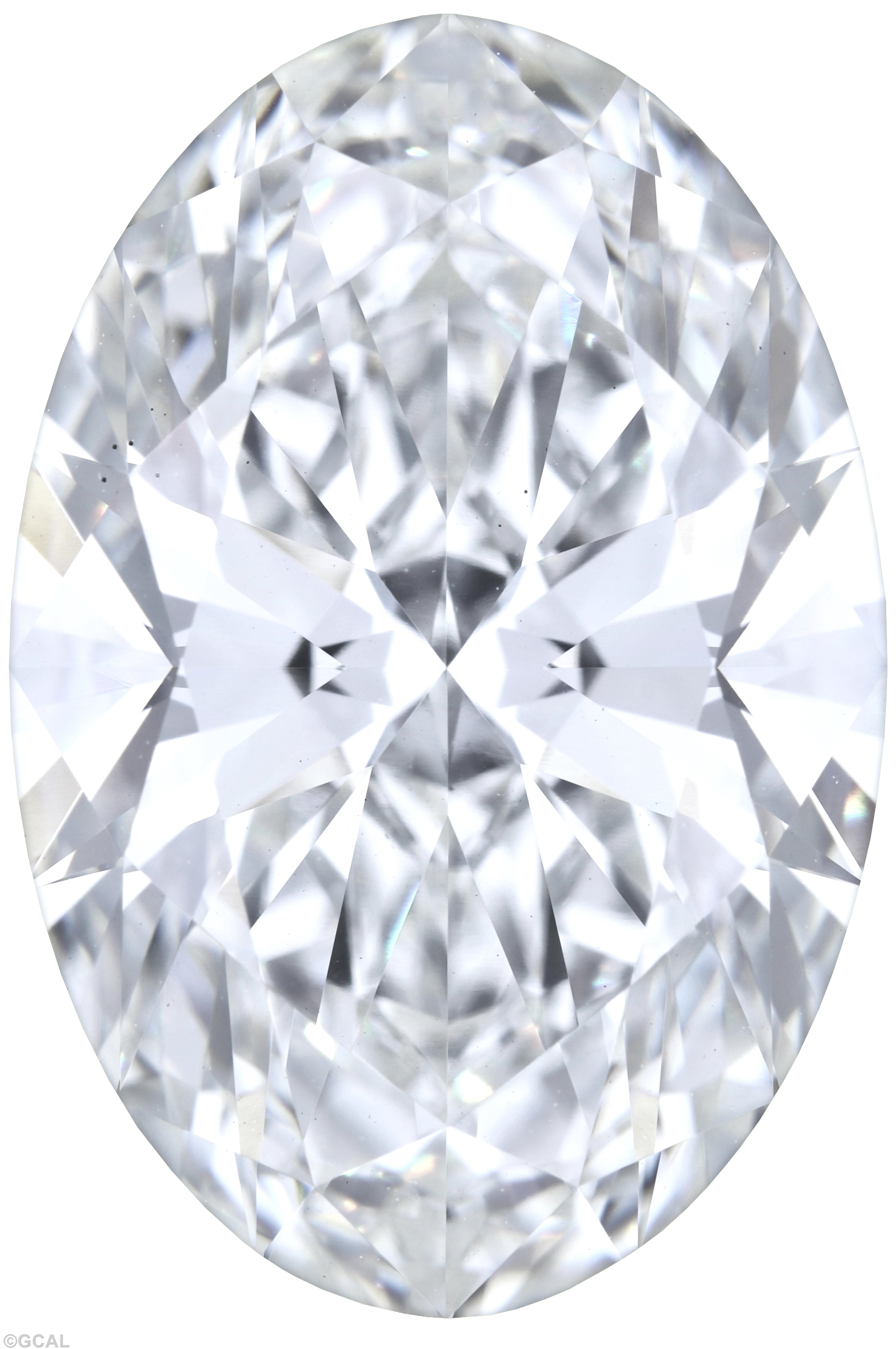 8.12 ct. oval Lab Grown Diamond front image