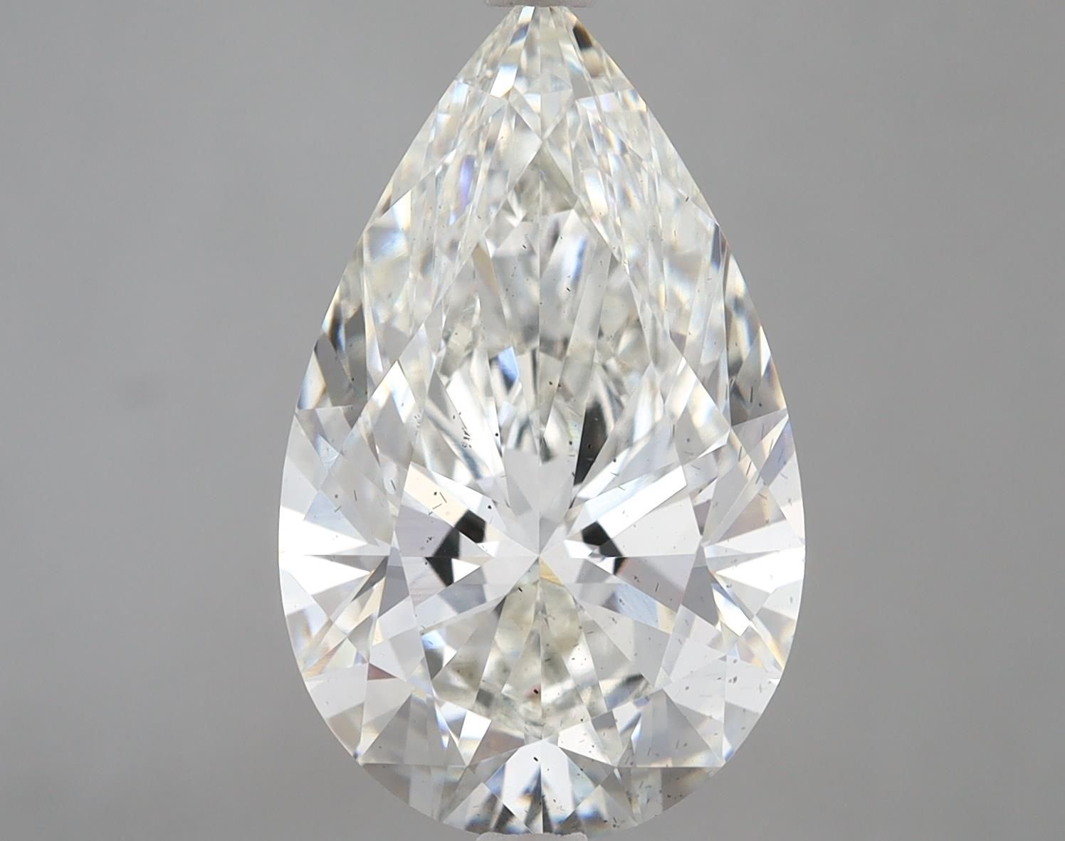 6.06 ct. pear Lab Grown Diamond front image