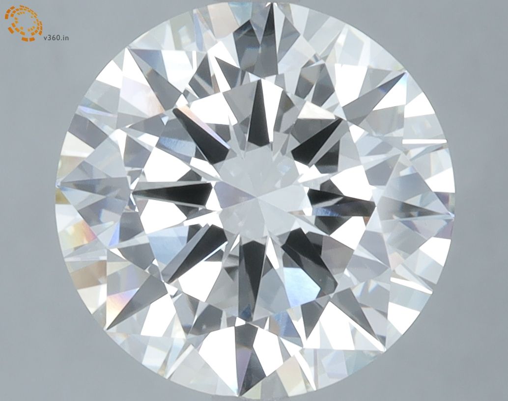 5.01 ct. round Lab Grown Diamond front image