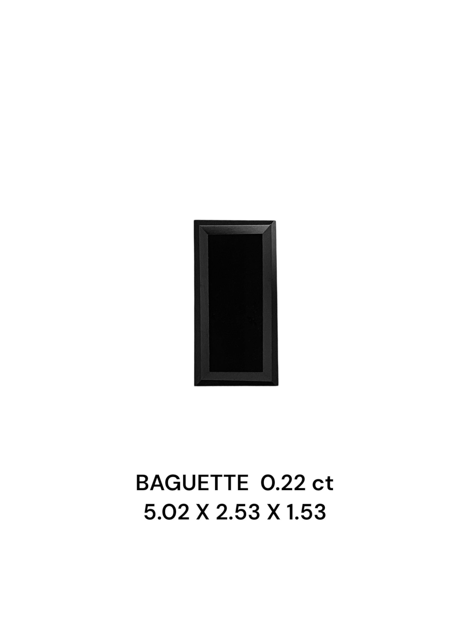 Diament 0.22 ct Fancy Black/VVS2