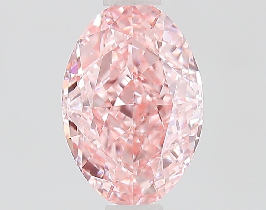 1.07 CT Fancy Vivid Pink OVAL