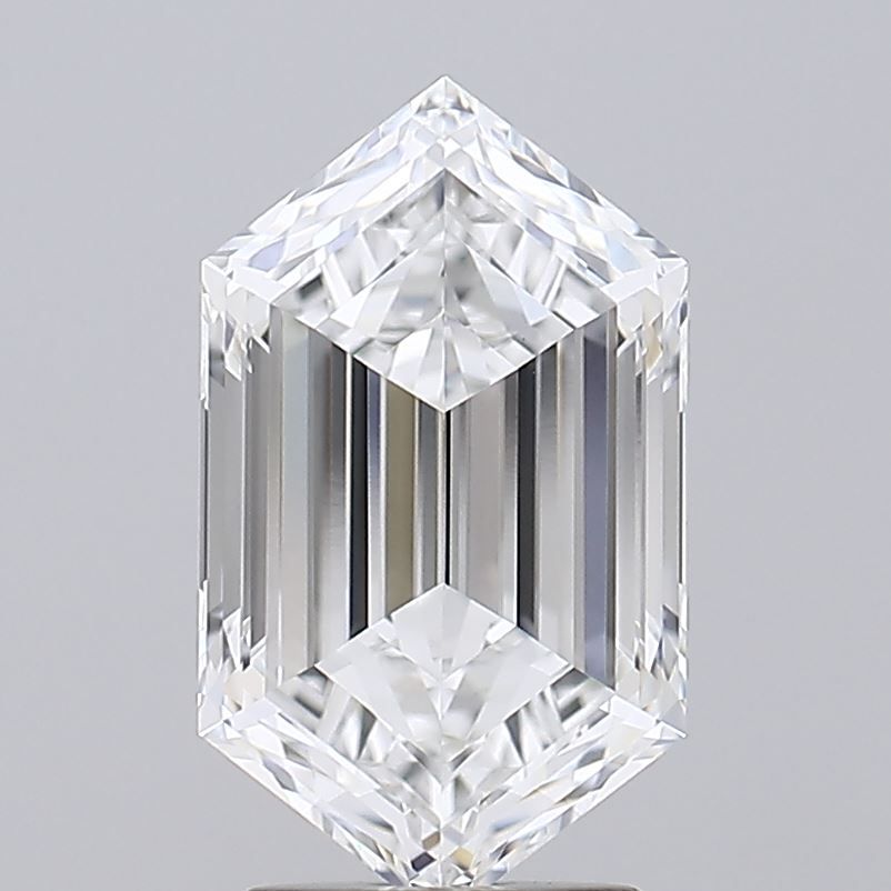 3.02 ct lab-grown Hexagonal Diamond