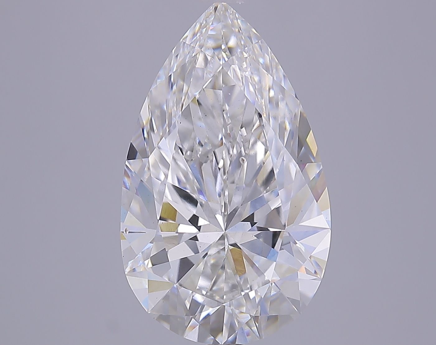 5.69 ct. pear Lab Grown Diamond front image