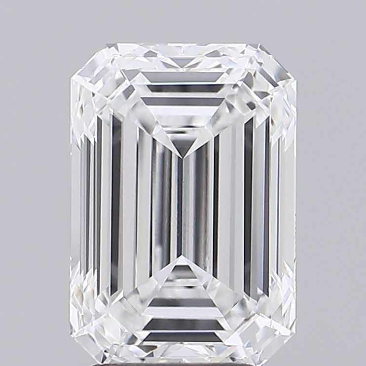 3.01 ct. emerald Lab Grown Diamond front image