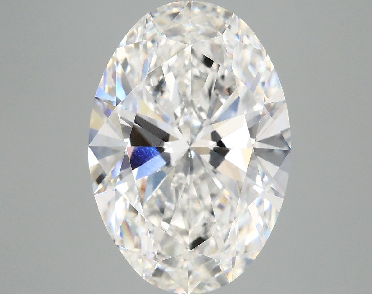 5.01 ct. oval Lab Grown Diamond front image