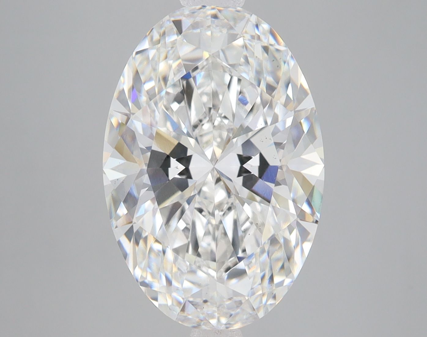5.78 ct. oval Lab Grown Diamond front image