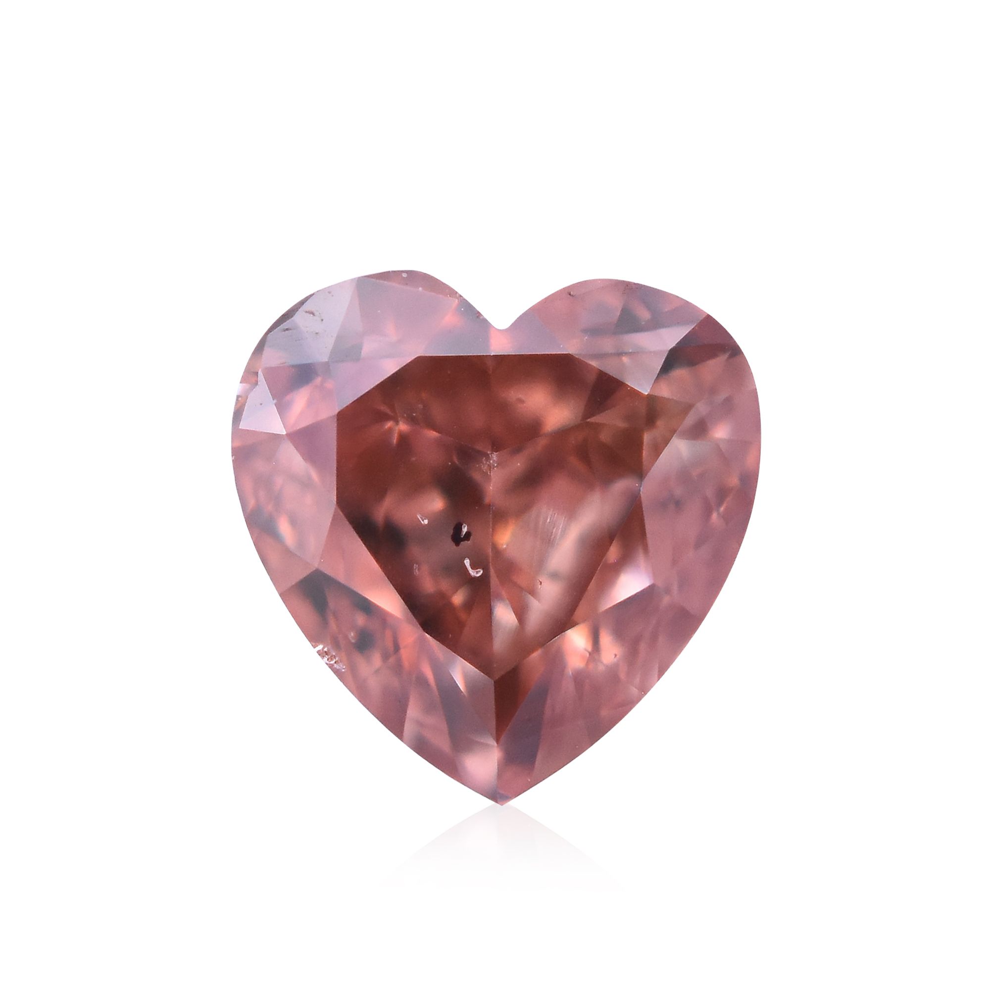 Diament 0.24 ct Fancy Deep Orangey Pink/SI1
