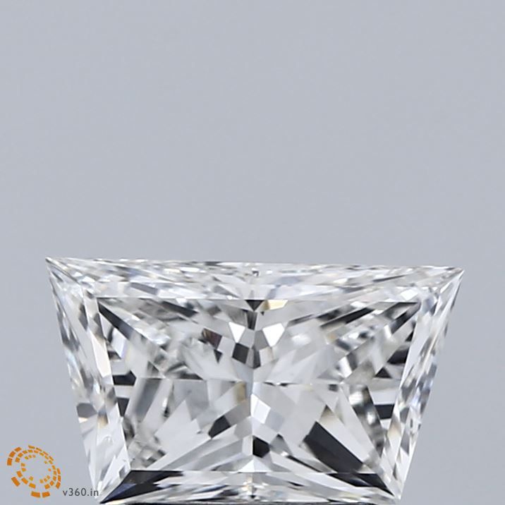 1.74 ct lab-grown Trapezoid Diamond