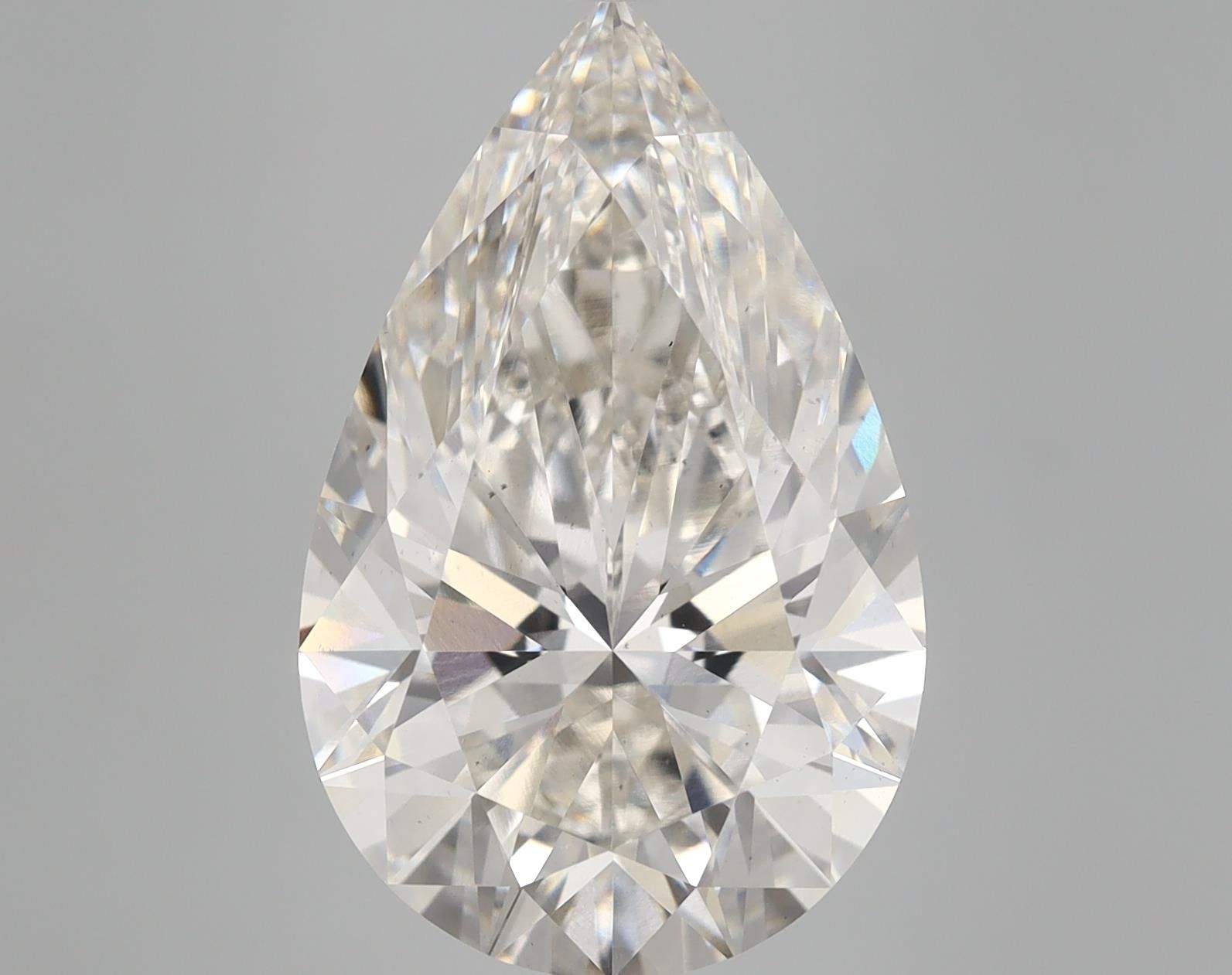 8.13 ct. pear Lab Grown Diamond front image