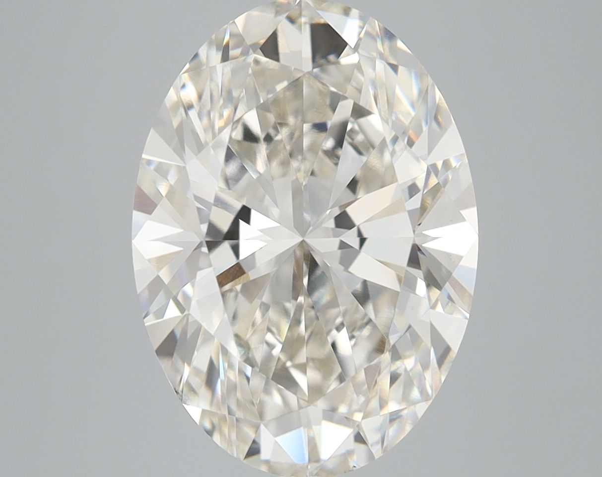 5.01 ct. oval Lab Grown Diamond front image