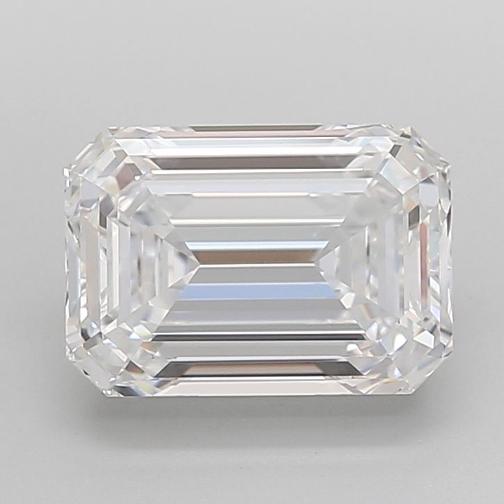 3.70 ct. emerald Lab Grown Diamond front image