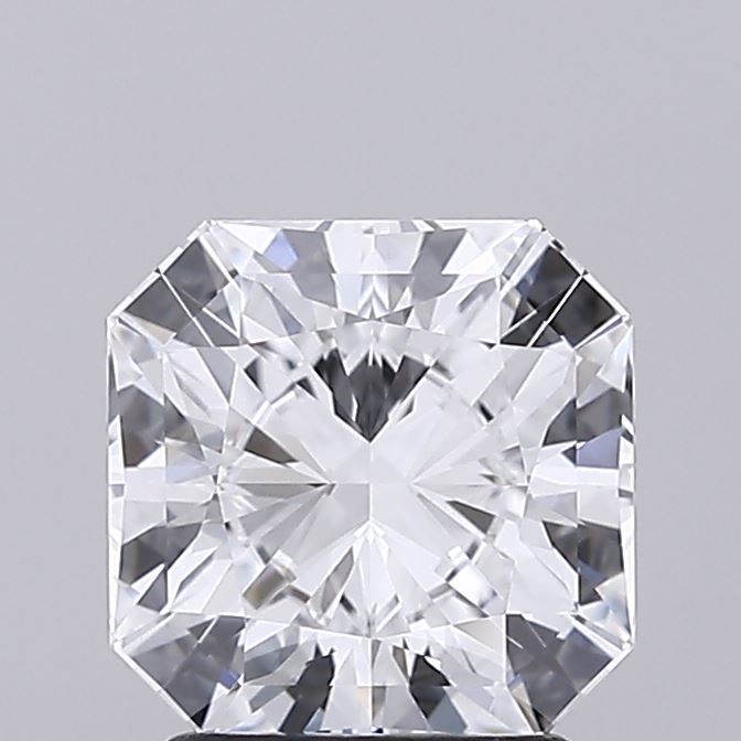 2.12 ct lab-grown Square radiant Diamond