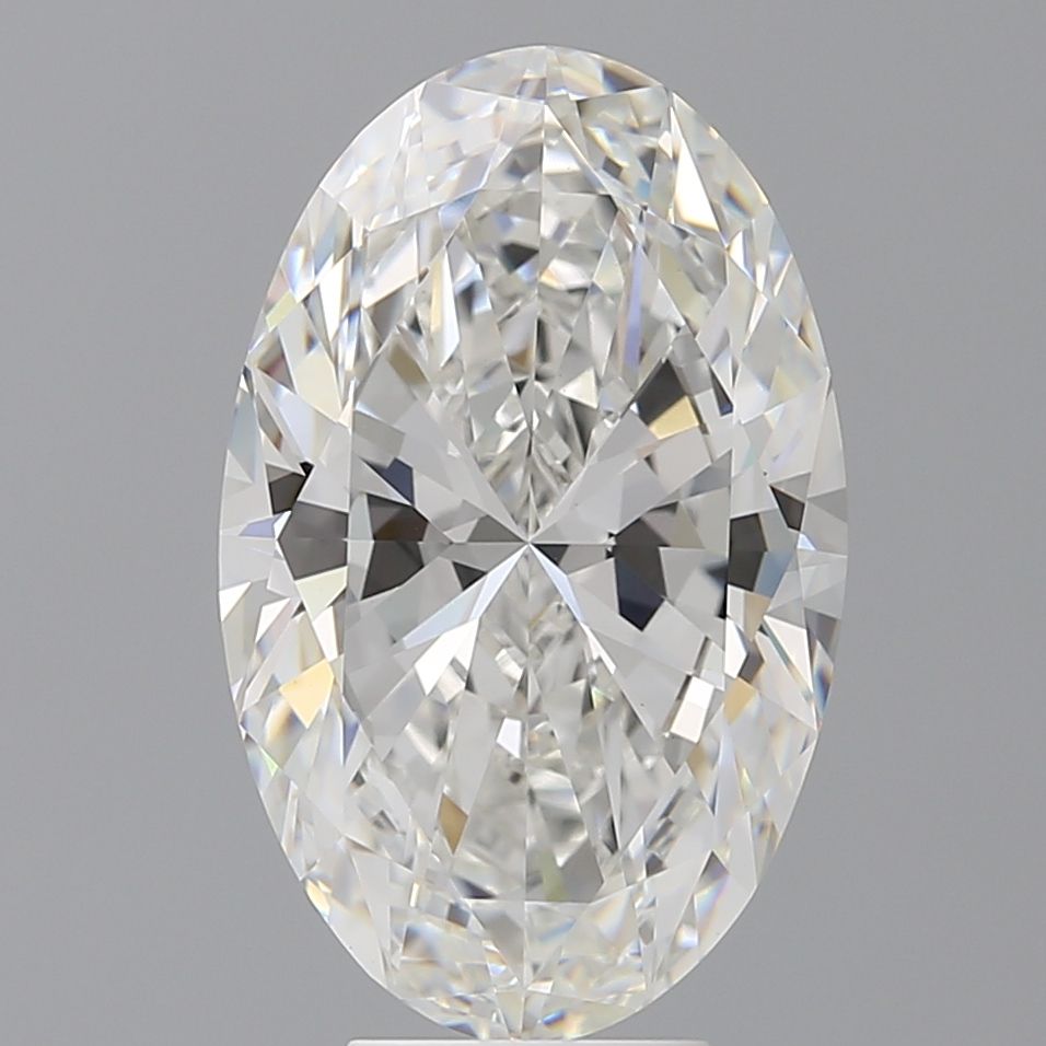 6.59 ct. oval Lab Grown Diamond front image