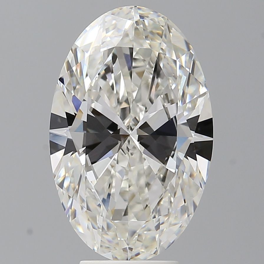 5.53 ct. oval Lab Grown Diamond front image