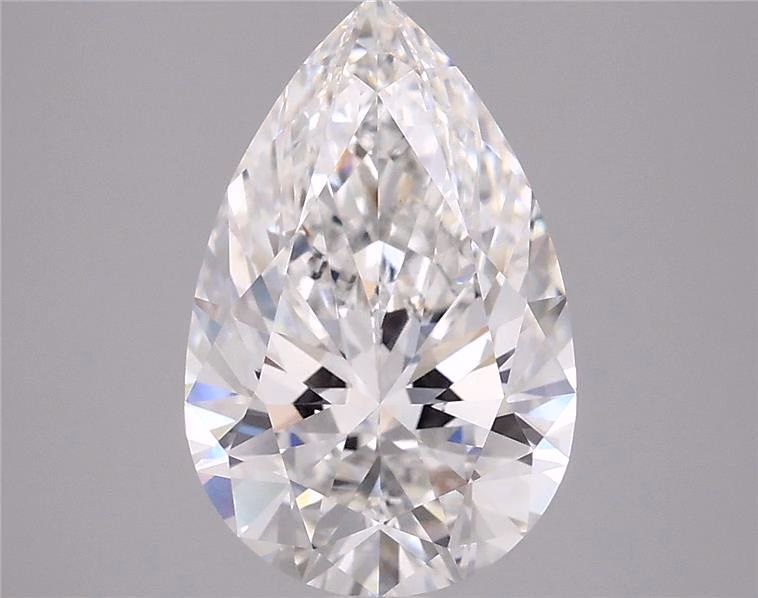 6.51 ct. pear Lab Grown Diamond front image