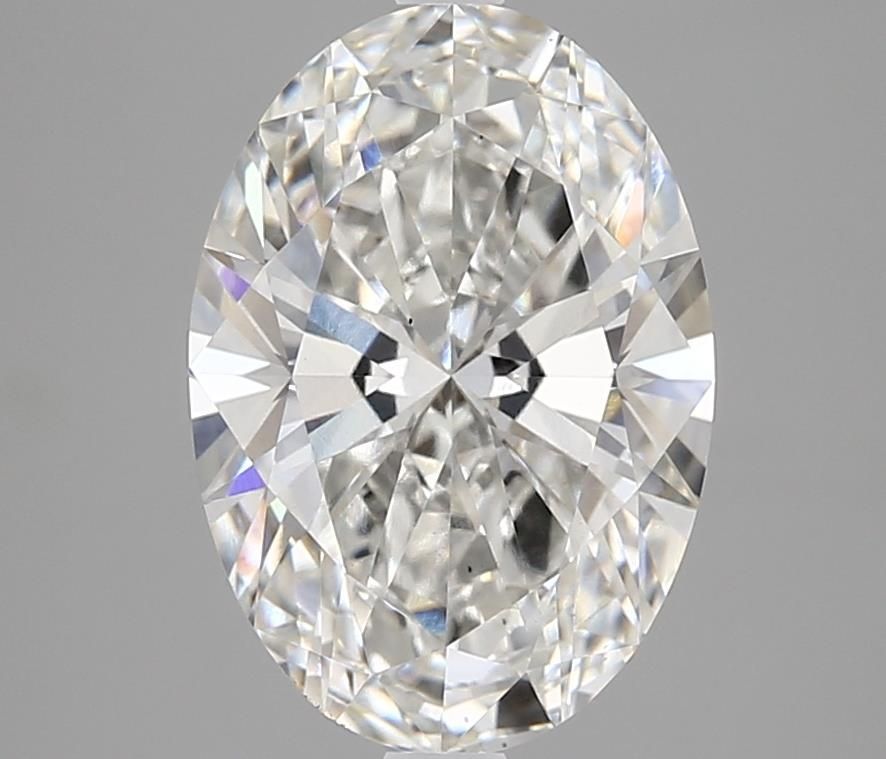3.62 ct. oval Lab Grown Diamond front image