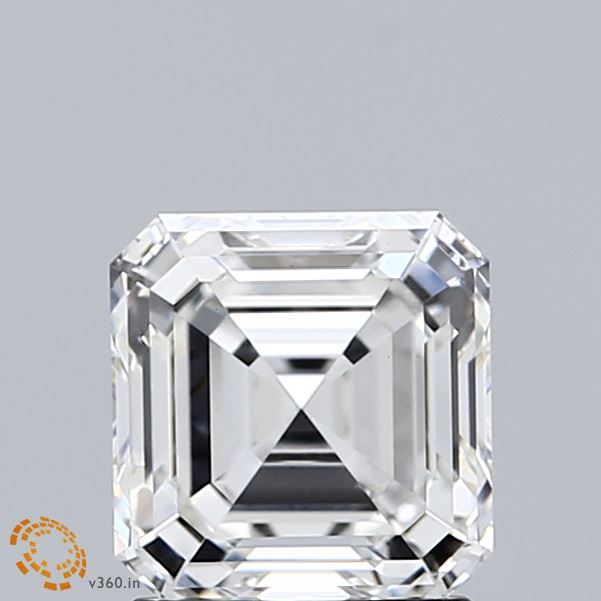 1.57 ct Square Emerald diamond