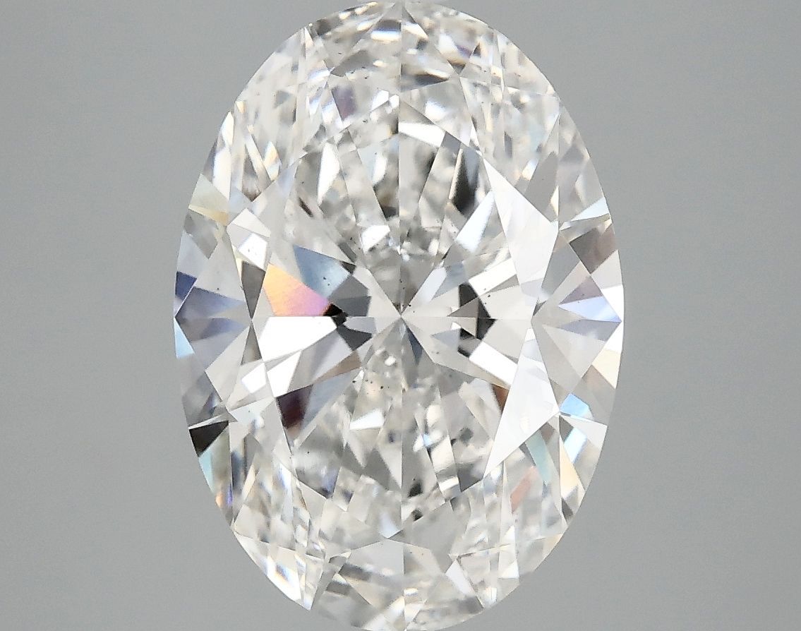 4.09 ct. oval Lab Grown Diamond front image