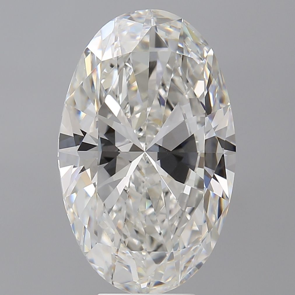 7.60 ct. oval Lab Grown Diamond front image