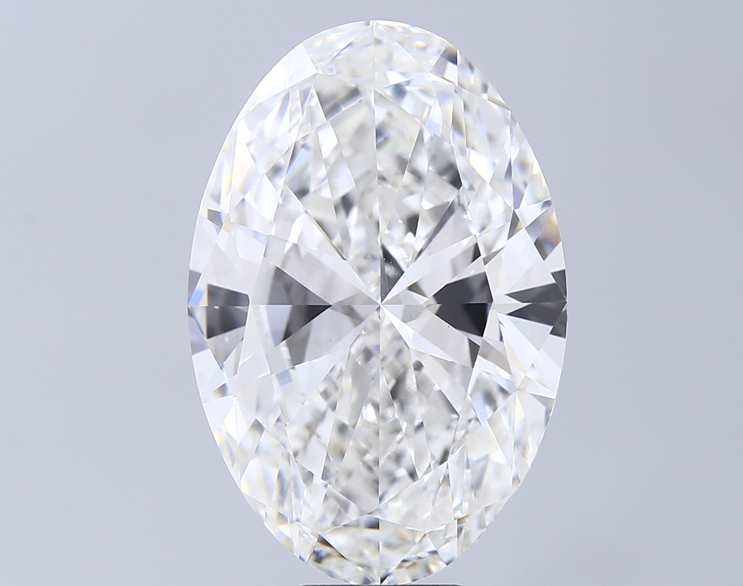15.06 ct. oval Lab Grown Diamond front image